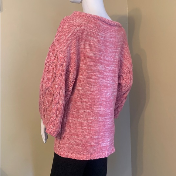 VENUS Two-Tone Pink Women's Sweater - Picture 6 of 6